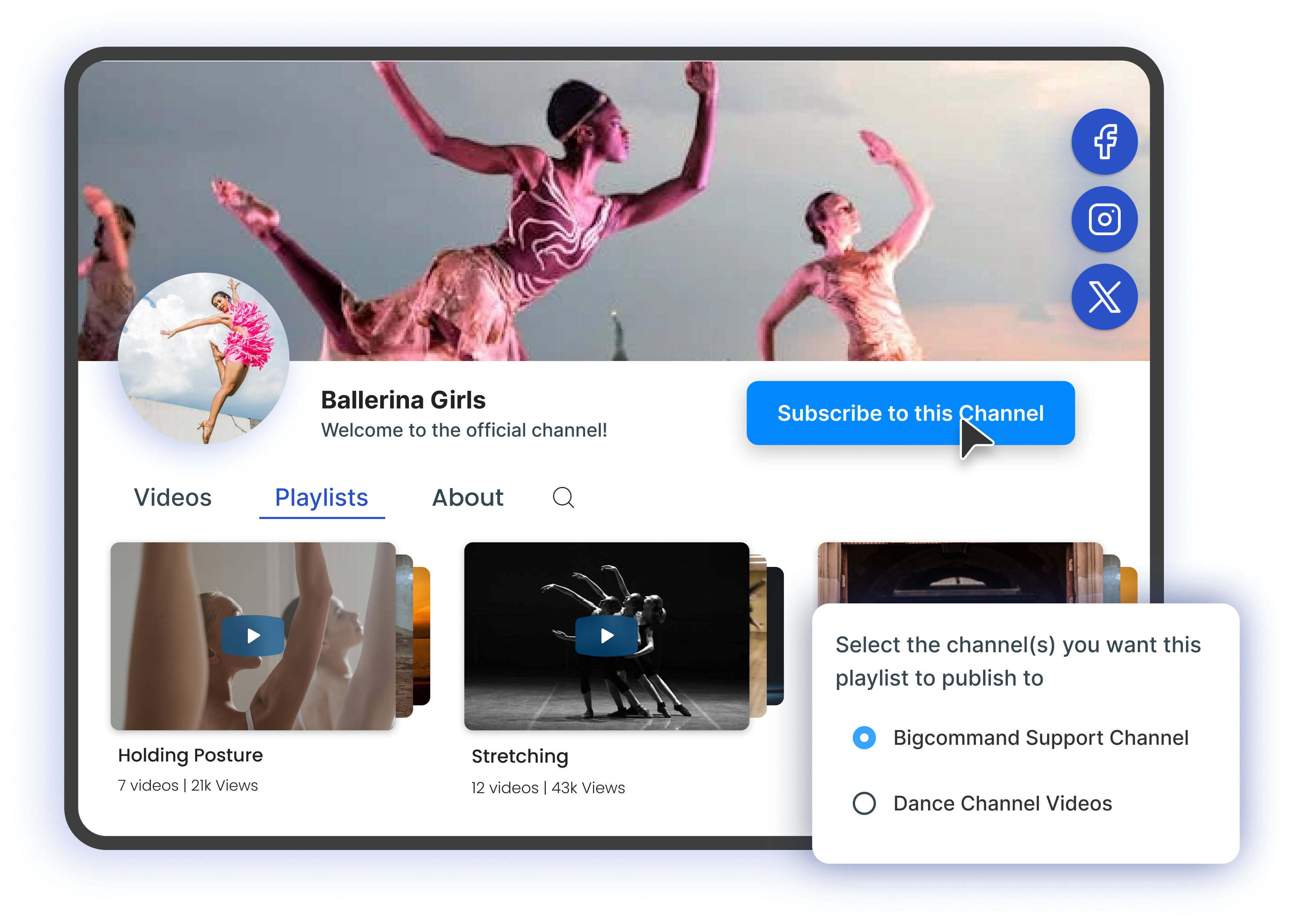 Create Embeddable Media
Galleries & Beautiful Playlists 10
